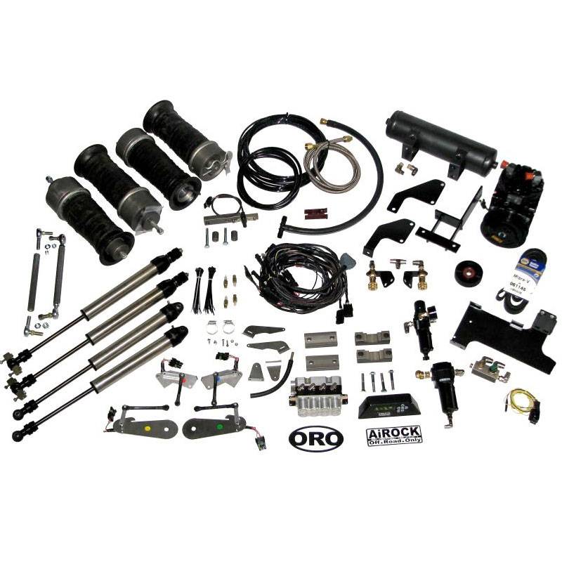 OffRoadOnly #AK-ARJK07Combo Jeep JK Air Suspension System Combo For 07-11 Wrangler  JK  Includes York On Board Air and Sway Bar AiROCK OffRoadOnly-  