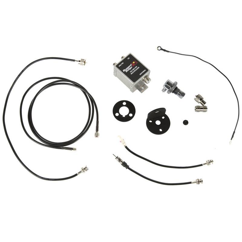 Rugged Ridge Antenna Mount Kit, CB/AM/FM; 97-18 Jeep Wrangler TJ/JK ...