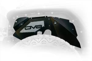 DV8 Offroad - DV8 Offroad Inner Fender and Rock Light; Front; Black Finish INFEND-01FBRL