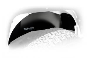 DV8 Offroad - DV8 Offroad Inner Fender; Rear; Black Finish INFEND-01RB