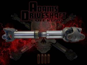 Adams Driveshaft - Adams Driveshaft TJ Rear Non Rubicon 1310 CV Driveshaft Extreme Duty Series - ASDTJ-1310CVR-S