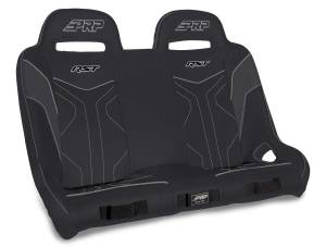 PRP Seats - PRP Polaris RZR XP4 1000/XP4 Turbo/XP4 Turbo S RST Rear Suspension Bench- Black/Grey - A4901-203