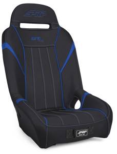 PRP Seats - PRP GT/S.E. Rear Suspension Seat- Black/Blue - A58R-V