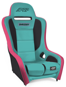 PRP Seats - PRP ShReddy Podium Suspension Seat - Pink/Teal / Black - SHRDYA9101-03