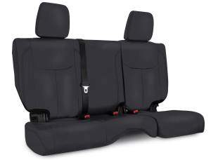 PRP Seats - PRP 13-18 Jeep Wrangler JK Rear Seat Cover/2 door - All Black - B023-02
