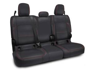 PRP Seats - PRP  2020+ Jeep Gladiator JT Rear Bench Cover with Cloth Interior - All Black - B055-02