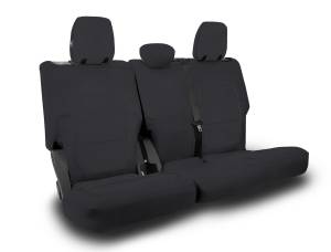 PRP Seats - PRP Rear Bench Covers for 2021+ Ford Bronco, 4 Door - All Black - B061-02