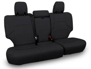 PRP Seats - PRP Rear Bench Cover for 2011+ Toyota 4Runner, 5-seat model - All Black - B067-02