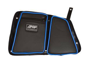 PRP Seats - PRP Polaris RZR Rear Door Bag with Knee Pad for Polaris RZR (Driver Side)- Blue - E40-V