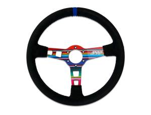 PRP Seats - PRP Deep Dish Suede Steering Wheel- Serape - G247