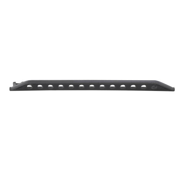 Smittybilt - Smittybilt SRC Rocker Guard Black Textured w/Perforated Filler Plate - 76646 - Image 1