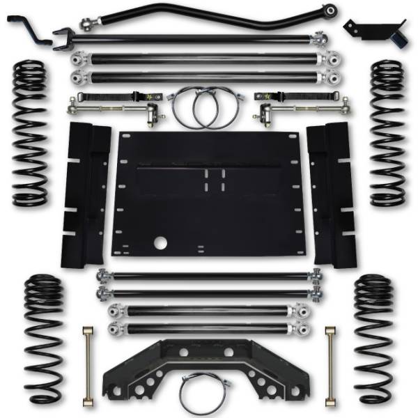 Rock Krawler - Rock Krawler TJ 3.5 Inch X Factor Long Arm Lift Kit 97-02 Wrangler - Image 1