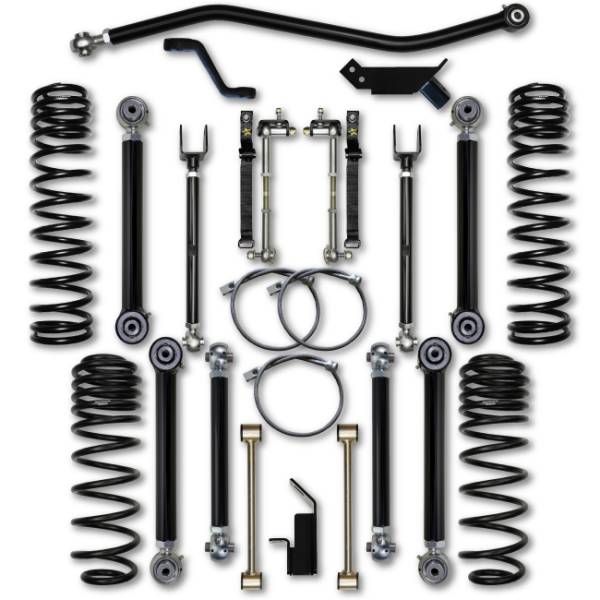 Rock Krawler - Rock Krawler LJ 3.5 Inch X Factor Short Arm Lift Kit 04-06 Wrangler Unlimited - Image 1