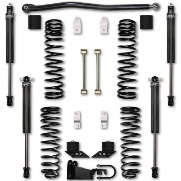 Rock Krawler - Rock Krawler JKU 2.5 Inch Stock Mod Lift Kit w/ Stg 1 Shocks 07-18 Wrangler 4 Dr - Image 1