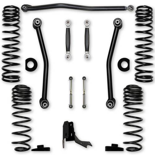 Rock Krawler - Gladiator 3.0 Inch Lift Kit For 20-Pres Jeep Gladiator Adventure No Limits System Rock Krawler - Image 1