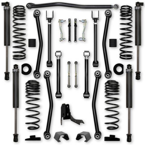 Rock Krawler - Gladiator 3.0 Inch Lift Kit For 20-Pres Jeep Gladitor Ultimate Adventure System Stage 1 Rock Krawler - Image 1