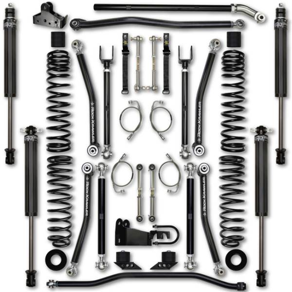 Rock Krawler - Rock Krawler JK 4.5 Inch X Factor Lift Kit w/ Stg 1 Shocks 07-18 Wrangler 2 Dr - Image 1