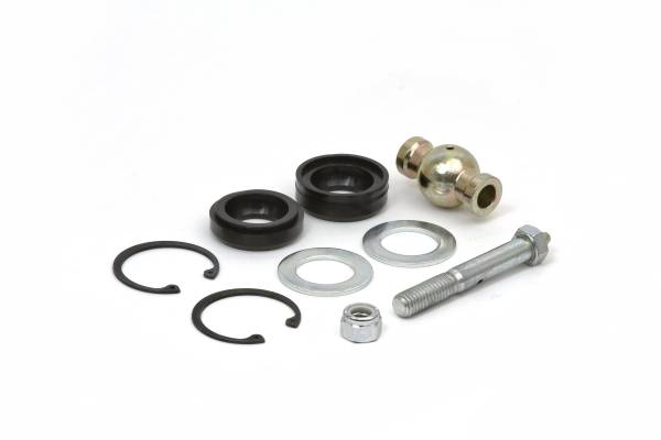 Daystar - Daystar 2.0 Inch Poly Flex Joint Upgrade Kit Use on KU70085 Frame side includes 1 poly flex ball 2 poly shells and 1 greasable bolt and all hardware for 1 flex joint Daystar - KU70087BK - Image 1