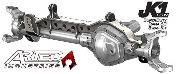 Artec Industries - Artec Industries JK 1 Ton Superduty 99-04 Front Dana 60 Swap Kit W/Daystar Bushings - JK6031 - Image 1