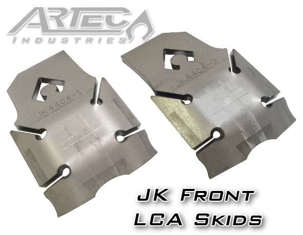 Artec Industries - Artec Industries JK Front LCA Skids - JK4404 - Image 1