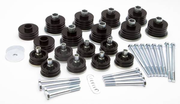 Daystar - Daystar Ford F-250,F-350 Body Bushings 08-16 Ford F-250 F-350 Steel Sleeves and Hardware Daystar - KF04060BK - Image 1