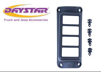 Daystar - Daystar 07-18 Jeep Wrangler JK A-Pillar Switch Pod Daystar - KJ71055BK - Image 1