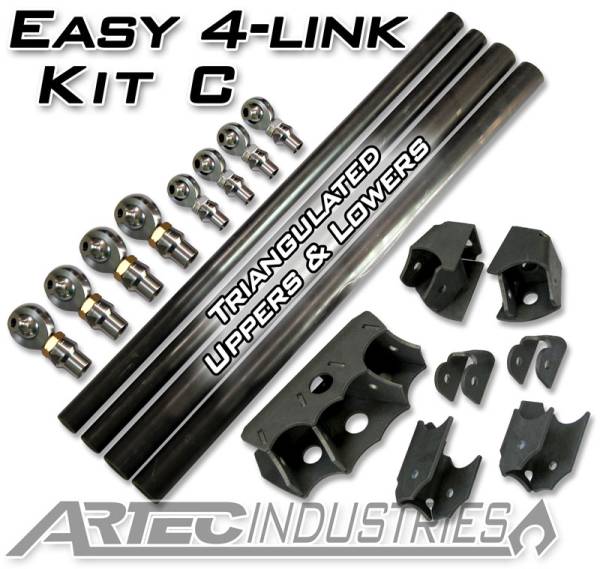 Artec Industries - Artec Industries Easy 4 Link Kit C No Tube All 1.25 Inch Krawler Joints - LK0026 - Image 1