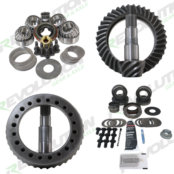 Revolution Gear and Axle - Revolution Gear and Axle 94-01 Dodge 1500 (C9.25-D44) 4.56 Ratio Gear Package - Rev-Dodge-1500-456 - Image 1