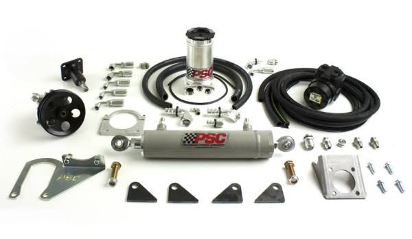 PSC Steering - PSC Steering Full Hydraulic Steering Kit, 1997-2006 Jeep LJ/TJ (40-44 Inch Tire Size) - FHK200TJ - Image 1