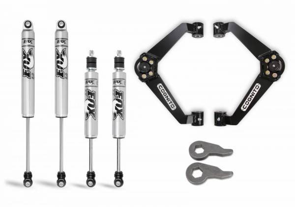 Cognito Motorsports Truck - Cognito 3-Inch Performance Leveling Kit With Fox PS 2.0 IFP Shocks for 01-10 Silverado/Sierra 2500-3500 2WD/4WD - 110-P0753 - Image 1