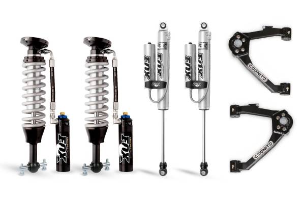 Cognito Motorsports Truck - Cognito 3-Inch Elite Leveling Kit with Fox FSRR Shocks for 14-18 Silverado/Sierra 1500 2WD/4WD With OEM Cast Aluminum/Stamped Steel Control Arms - 210-P1013 - Image 1