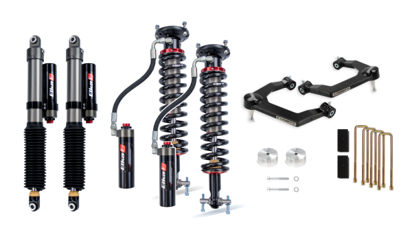 Cognito Motorsports Truck - Cognito 3-Inch Elite Leveling Lift Kit With Elka 2.5 Shocks For 19-22 Silverado/ Sierra 1500 2WD/4WD - 210-P1138 - Image 1