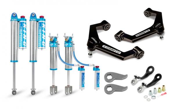 Cognito Motorsports Truck - Cognito 3-Inch Elite Leveling Kit with King 2.5 Reservoir Shocks for 20-22 Silverado/Sierra 2500/3500 2WD/4WD - 510-P0931 - Image 1