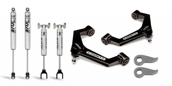 Cognito Motorsports Truck - Cognito 3-Inch Performance Leveling Kit With Fox PS 2.0 IFP Shocks for 20-22 Silverado/Sierra 2500/3500 2WD/4WD - 110-P0779 - Image 1