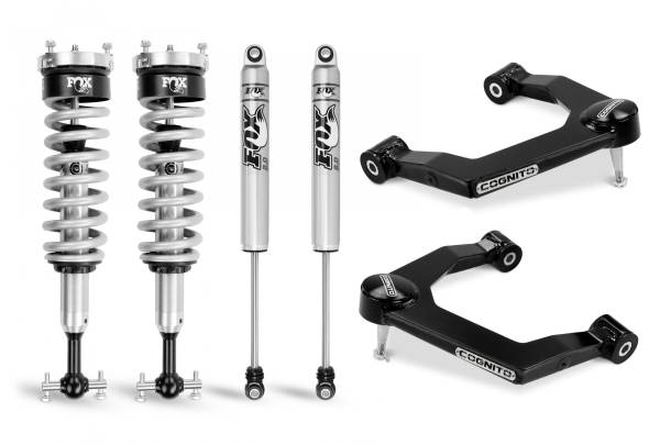 Cognito Motorsports Truck - Cognito 3-Inch Performance Leveling Kit With Fox PS Coilover 2.0 IFP Shocks for 19-22 Silverado/Sierra 1500 2WD/4WD - 210-P0874 - Image 1