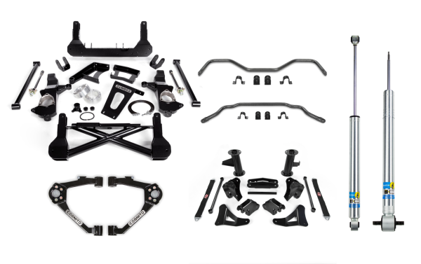 Cognito Motorsports Truck - Cognito 10-Inch Performance Lift Kit with Bilstein 5100 Series Shocks For 07-18 Suburban 1500/Yukon XL 1500 2WD/4WD with OEM Cast steel upper control arms  - 210-P1145 - Image 1