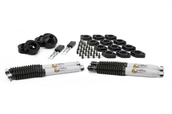 Daystar - Daystar 07-18 Jeep Wrangler JK 2.75 Inch Combo Kit W/Shocks Fits Automatic Transmissions Only Daystar - KJ09161BK - Image 1