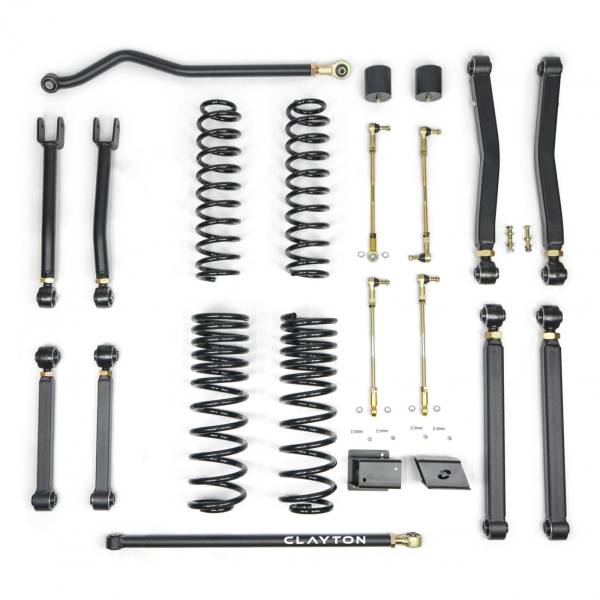 Clayton Off Road - Clayton Off Road Jeep Gladiator 2.5 Inch Overland Plus Lift Kit 2020+ JT - COR-3010025 - Image 1
