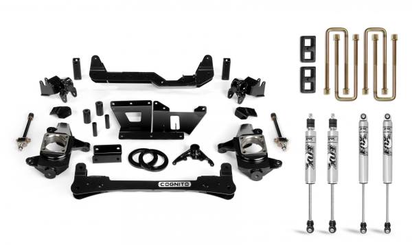 Cognito Motorsports Truck - Cognito 4-Inch Standard Lift Kit With Fox PS 2.0 IFP Shocks for 01-10 Silverado/Sierra 2500/3500 2WD/4WD - 110-P0785 - Image 1