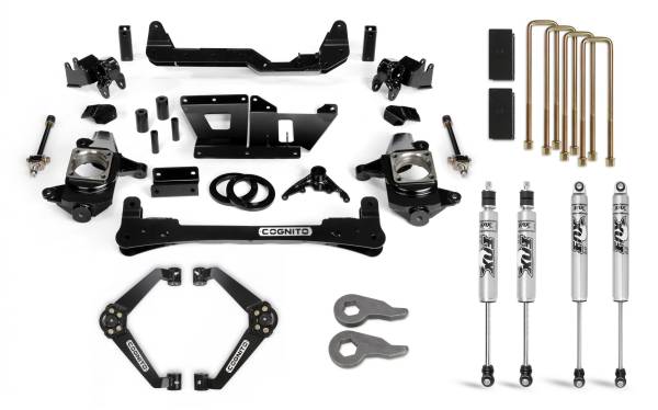 Cognito Motorsports Truck - Cognito 6-Inch Standard Lift Kit with Fox PS 2.0 IFP Shocks for 01-10 Silverado/Sierra 2500/3500 2WD/4WD - 110-P0970 - Image 1