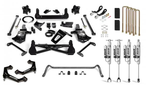 Cognito Motorsports Truck - Cognito 7-Inch Performance Lift Kit with Fox PSRR 2.0 Shocks for 11-19 Silverado/Sierra 2500/3500 2WD/4WD - 110-P0980 - Image 1