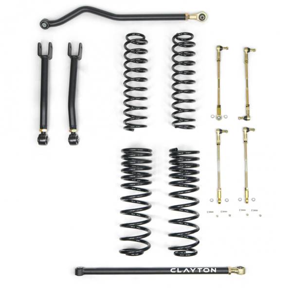 Clayton Off Road - Clayton Off Road Jeep Gladiator 2.5 Inch Ride Right+ Lift Kit Fot 20+ Gladiator Clayton Offroad - COR-2910002 - Image 1