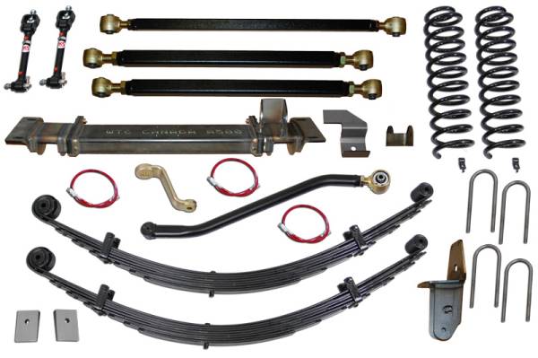 Clayton Off Road - Clayton Off Road Jeep Cherokee 6.5 Inch Pro Series 3 Link Long Arm Lift Kit 84-01 XJ - COR-3601021 - Image 1