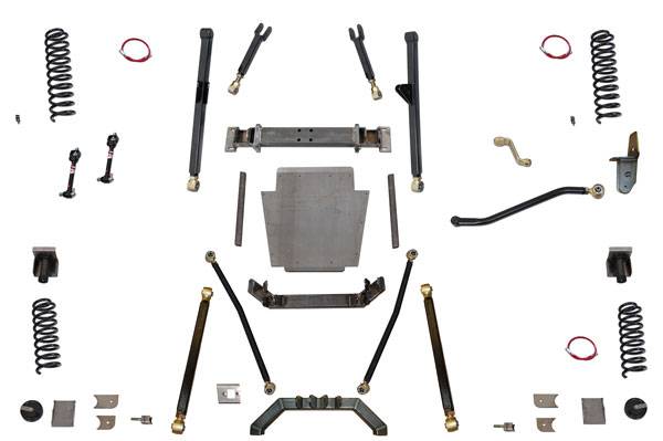 Clayton Off Road - Clayton Off Road Jeep Cherokee 8.0 Inch Long Arm Lift Kit W/Rear Coil Conversion 84-01 XJ - COR-3201331 - Image 1