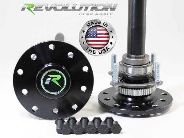 Revolution Gear and Axle - Revolution Gear and Axle Dana 44 JK 4140 Chromoly US Made Rear Axle Kit 2007-18 Jeep JK X and Sahara 30 Spline - RAK50 - Image 1