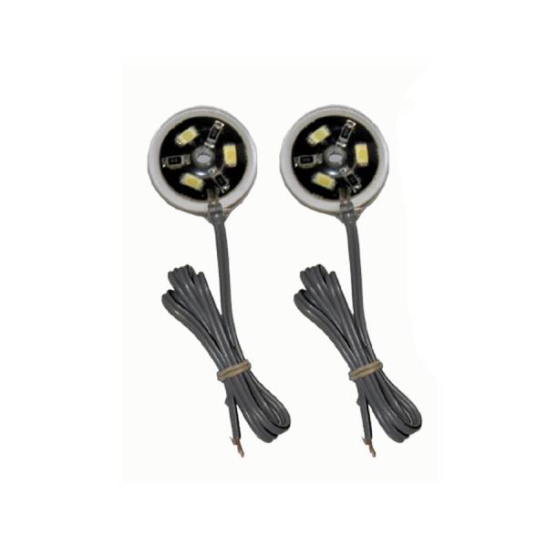 OffRoadOnly - OffRoadOnly Jeep Rock Lights Chassis Pair LiteSpot Amber LEDs - LS-A2 - Image 1