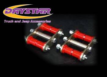 Daystar - Daystar Jeep YJ 0 Inch Rear Replacement Shackle Towing Pin W/ Clip Daystar - KJ61020BK - Image 1