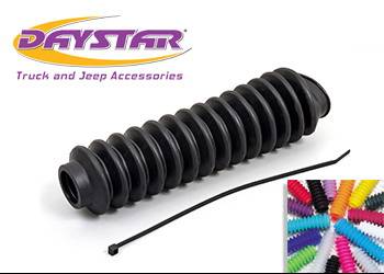Daystar - Daystar Single Shock Boot and Zip Tie Bagged Gray Daystar - KU20001GY - Image 1