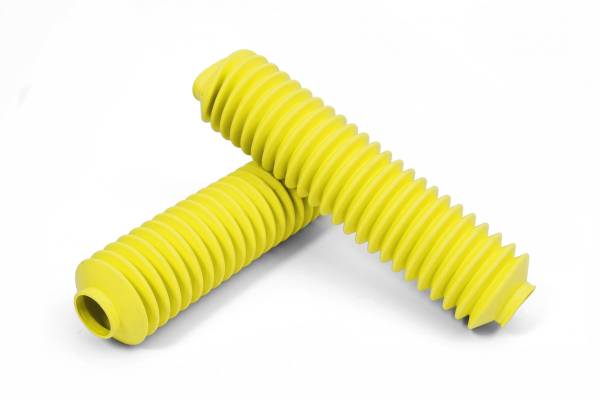 Daystar - Daystar Fork Boot 7 Inch Travel 9 Inch Extended 2 Inch Collapsed Yellow Daystar - MX00070YL - Image 1