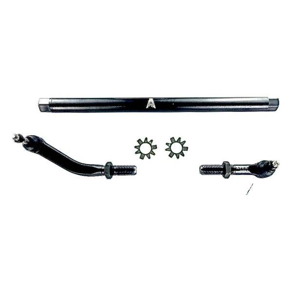 Apex Chassis - Apex Chassis Heavy Duty 2.5 Ton No Flip Drag Link Assembly in Steel Fits: 19-22 Jeep Gladiator JT 18-22 Jeep Wrangler JL/JLU Rubicon Mohave Sahara Sport. Note: This NO-FLIP kit fits Dana 44 & Dana 30 axles with a lift of 4.5 inches or less - KIT118 - Image 1
